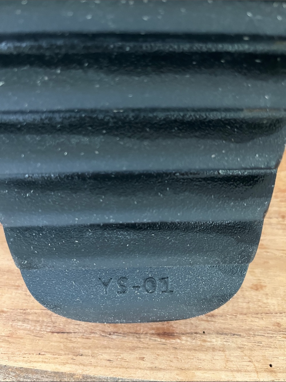 Yeezy slides / YZY YS-01 black . Size US Men 7 - Picture 7 of 7